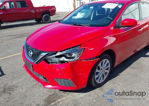 2018 Nissan Sentra Sv z USA, uszkodzony, nr VIN 3N1AB7AP8JY205269